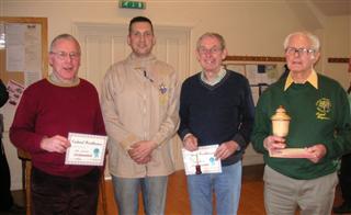 This months certificate winners with Mark Sanger